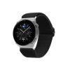 Kwmobile szíj Huawei Watch GT 3 (46 mm)/Watch GT 3 Pro (46 mm) készülékhez, fekete, nylon, KWM000024YB001C