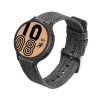 Kwmobile szíj Samsung Galaxy Watch 5/Galaxy Watch 5 Pro/Galaxy Watch 4 készülékhez, szürke, textil, KWM000024YM001C