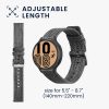 Kwmobile szíj Samsung Galaxy Watch 5/Galaxy Watch 5 Pro/Galaxy Watch 4 készülékhez, szürke, textil, KWM000024YM001C