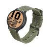 Kwmobile szíj Samsung Galaxy Watch 5/Galaxy Watch 5 Pro/Galaxy Watch 4 készülékhez, zöld, textil, KWM000024YM002C