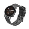 Kwmobile szíj TicWatchhoz Ticwatch E3 / GTH 20mm, szürke, textil, KWM000024YO001C