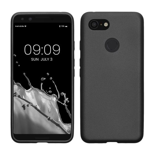 Kwmobile tok Google Pixel 3 telefonhoz, szürke, szilikon, KWM000009AN005C