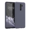 Kwmobile tok Xiaomi Redmi Note 8 Pro telefonhoz, sötétkék, szilikon, KWM000010MT038C