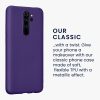 Kwmobile tok Xiaomi Redmi Note 8 Pro telefonhoz, lila, szilikon, KWM000010MU013C