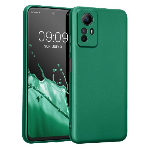 Kwmobile tok Xiaomi Redmi Note 12S, zöld, szilikon, KWM000018CN006C