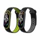 2 db Kwmobile szíj készlet Xiaomi Mi Band 7, többszínű, szilikon, KWM000024YW002C