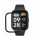 2 db Kwmobile védőfólia készlet Xiaomi Redmi Watch 3 Active-hoz, átlátszó/fekete, polimer, KWM000024ZH001C