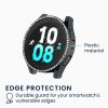 2 db Kwmobile tok készlet Samsung Galaxy Watch 5 készülékhez, fekete/arany, műanyag, KWM000024ZL001C