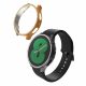 2 db Kwmobile tok készlet Samsung Galaxy Watch 4 készülékhez, átlátszó/arany, műanyag, KWM000024ZN001C