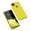 Kwmobile tok Google Pixel 4a telefonhoz, sárga, szilikon, KWM000011HX063C