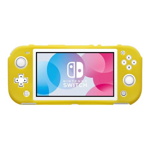 Kwmobile konzoltok Nintendo Switch Lite-hoz, sárga, szilikon, KWM000023QA001C