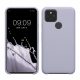 Kwmobile tok Google Pixel 5 telefonhoz, világoslila, szilikon, KWM0000122K036C