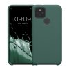 Kwmobile tok Google Pixel 5 telefonhoz, zöld, szilikon, KWM0000122K037C