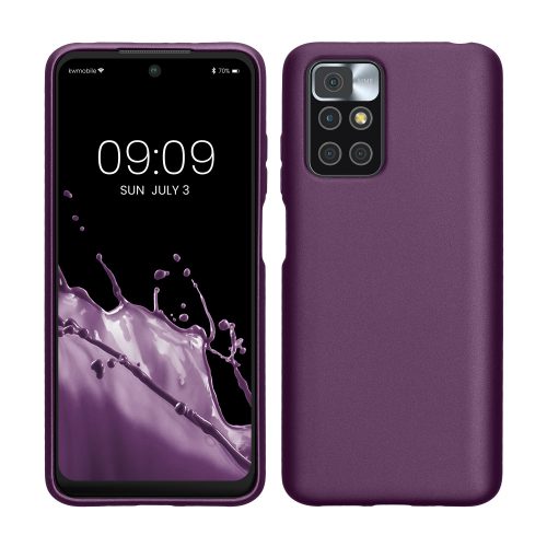 Kwmobile tok Xiaomi Redmi 10 (2022)/Redmi 10 (2021), lila, szilícium, KWM000013XM008C