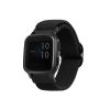 Kwmobile szíj Garmin Venu Sq 2 Musichoz, fekete, nylon, KWM0000250E001C