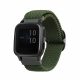 Kwmobile szíj Garmin Venu Sq 2 Musichoz, sötétzöld, nylon, KWM0000250E002C