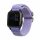 Kwmobile szíj Garmin Venu Sq 2 Musichoz, lila, nylon, KWM0000250E003C