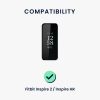 Kwmobile szíj Fitbit Inspire 2/Inspire HR, fekete, nylon, KWM0000250I001C