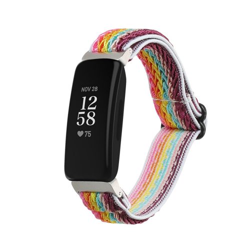 Kwmobile szíj Fitbit Inspire 2/Inspire HR, többszínű, nylon, KWM0000250I003C