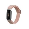 Kwmobile szíj Fitbit Luxe-hoz, világos rózsaszín, nylon, KWM0000250J001C