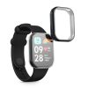 2 db Kwmobile tok készlet Xiaomi Mi Band 8 Pro telefonhoz, átlátszó/fekete, szilikon, KWM0000250N002C