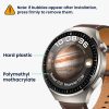 2 db Kwmobile védőfólia készlet Huawei Watch 4 Pro készülékhez, átlátszó/fekete, polimer, KWM0000250Q001C