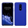 Kwmobile tok OnePlus 6 telefonhoz, kék, szilikon, KWM0000099A033C