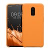 Kwmobile tok OnePlus 6T, narancs, szilikon, KWM000009BL033C