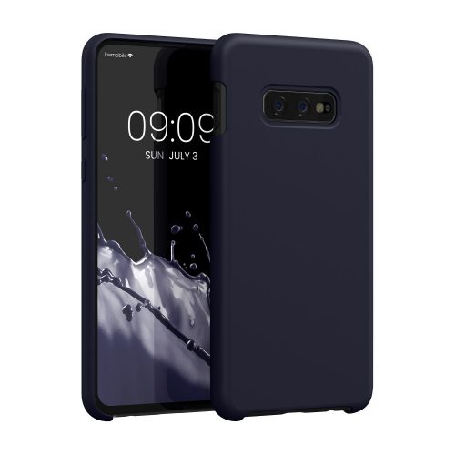 Kwmobile tok Samsung Galaxy S10e készülékhez, sötétkék, szilikon, KWM000009SG041C