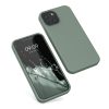 Kwmobile tok Apple iPhone 13 Minihez, zöld, szilikon, KWM000013OU057C