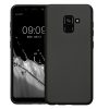 Kwmobile tok Samsung Galaxy A8 (2018), szürke, szilikon, KWM0000093L012C