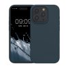 Kwmobile tok Apple iPhone 15 Pro készülékhez, sötétzöld, szilikon, KWM000020CC013C