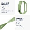 Kwmobile szíj Xiaomi Mi Smart Band 6/Mi Band 6-hoz, zöld, szilikon, KWM0000250Y003C