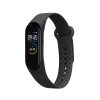 Kwmobile szíj Xiaomi Mi Band 4/Mi Band 3 telefonhoz, fekete, szilikon, KWM0000250Z001C