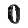 Kwmobile szíj Xiaomi Mi Band 4/Mi Band 3 telefonhoz, fekete, szilikon, KWM0000250Z001C