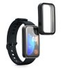 2 db Kwmobile tok készlet Huawei Band 8 telefonhoz, fekete/átlátszó, szilikon, KWM0000251A002C