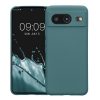 Kwmobile tok Google Pixel 8 telefonhoz, sötétzöld, szilikon, KWM0000208L005C