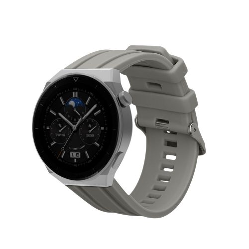 Kwmobile szíj Huawei Watch Ultimate, szürke, szilikon, KWM0000251N002C