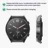 2db Kwmobile burkolat biztonsági üveggel Xiaomi Watch S1, átlátszó/zöld, műanyag, KWM000015ES005C