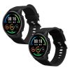 db Kwmobile szíj készlet Xiaomi Mi Watch/Mi Watch Color Sporthoz, fekete, szilikon, KWM0000162Q007C