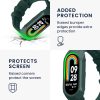 Kwmobile szíj Xiaomi Mi Band 8-hoz, sötétzöld, szilikon, KWM0000252E002C