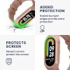 Kwmobile szíj Xiaomi Mi Band 8-hoz, világos rózsaszín, szilikon, KWM0000252E003C