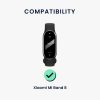 Kwmobile szíj Xiaomi Mi Band 8-hoz, világos rózsaszín, szilikon, KWM0000252E003C