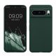 Kwmobile tok Google Pixel 8 Pro telefonhoz, sötétzöld, szilikon, KWM0000208G021C