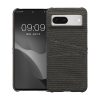 Kwmobile tok Google Pixel 8 telefonhoz, szürke, textil, KWM0000209J002C