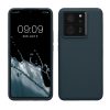 Kwmobile tok Xiaomi 13T/13T Pro-hoz, sötétzöld, szilikon, KWM000020IT004C