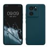 Kwmobile tok Xiaomi 13T/13T Pro telefonhoz, zöld, szilikon, KWM000020IU004C