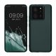 Kwmobile tok Xiaomi 13T/13T Pro-hoz, sötétzöld, szilikon, KWM000020IW003C