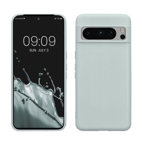 Kwmobile tok Google Pixel 8 Pro telefonhoz, világoszöld, szilikon, KWM0000208I011C