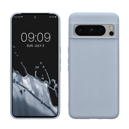 Kwmobile tok Google Pixel 8 Pro telefonhoz, világoskék, szilikon, KWM0000208I012C